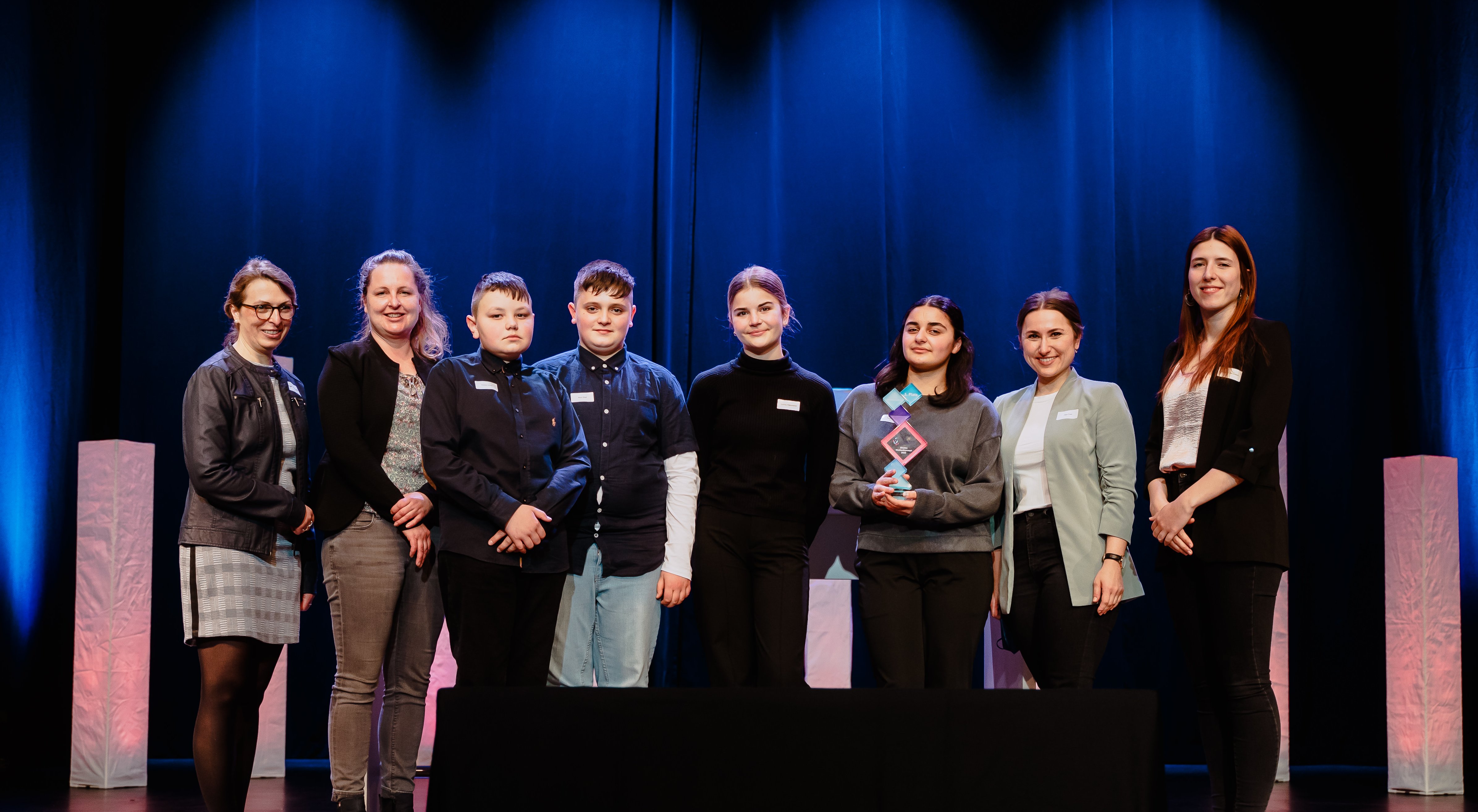 Die Dannewerkschule aus Schleswig in Schleswig-Holstein gewann den 3. Preis beim Schulpreis der Dieter Schwarz Stiftung